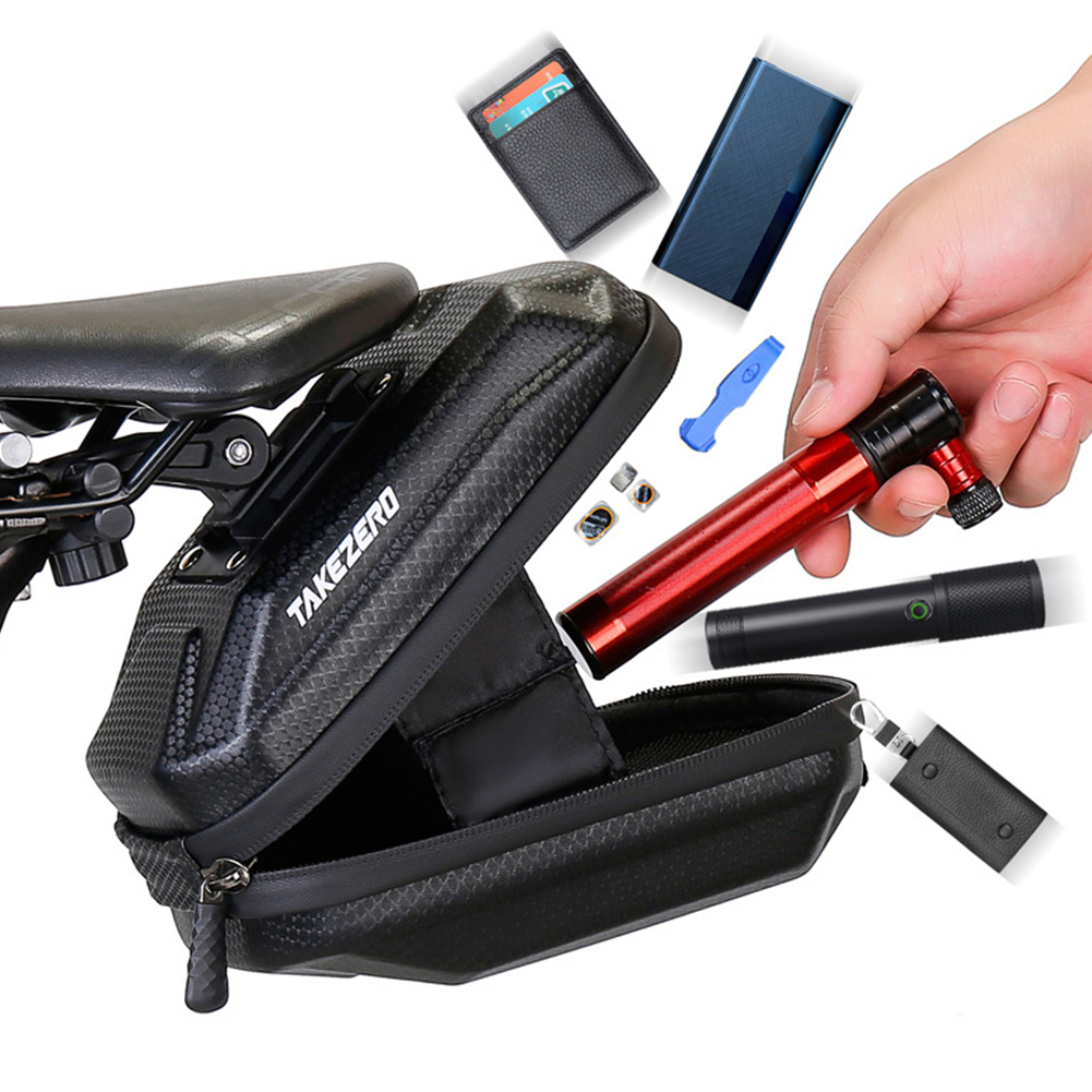 Mountain Biking Fanny Pack - 0.8L Bicycle Saddle Bag Quick Release