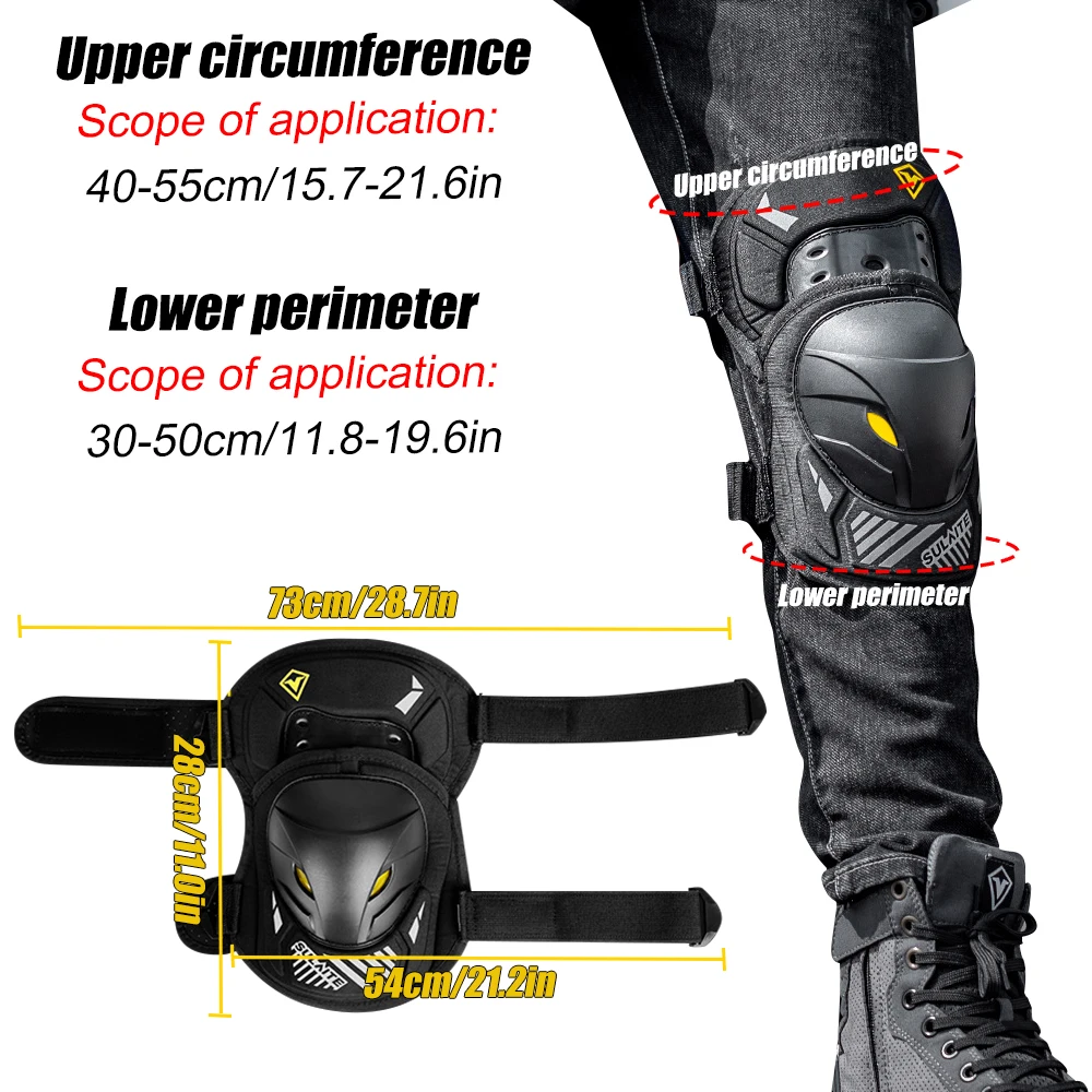 GOMOREON 1Pair Motorcycle Elec - Mountain Biking Elbow Pads のレビューと価格