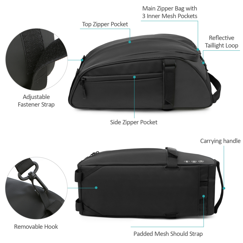 Reflective Mountain Bicycle Se - Mountain Biking Fanny Pack のレビューと価格