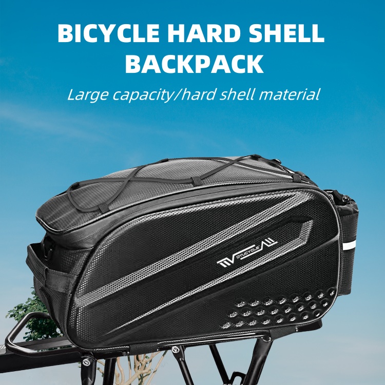 Bicycle Bag, Hard-Shell Rear S - Mountain Biking Fanny Pack のレビューと価格