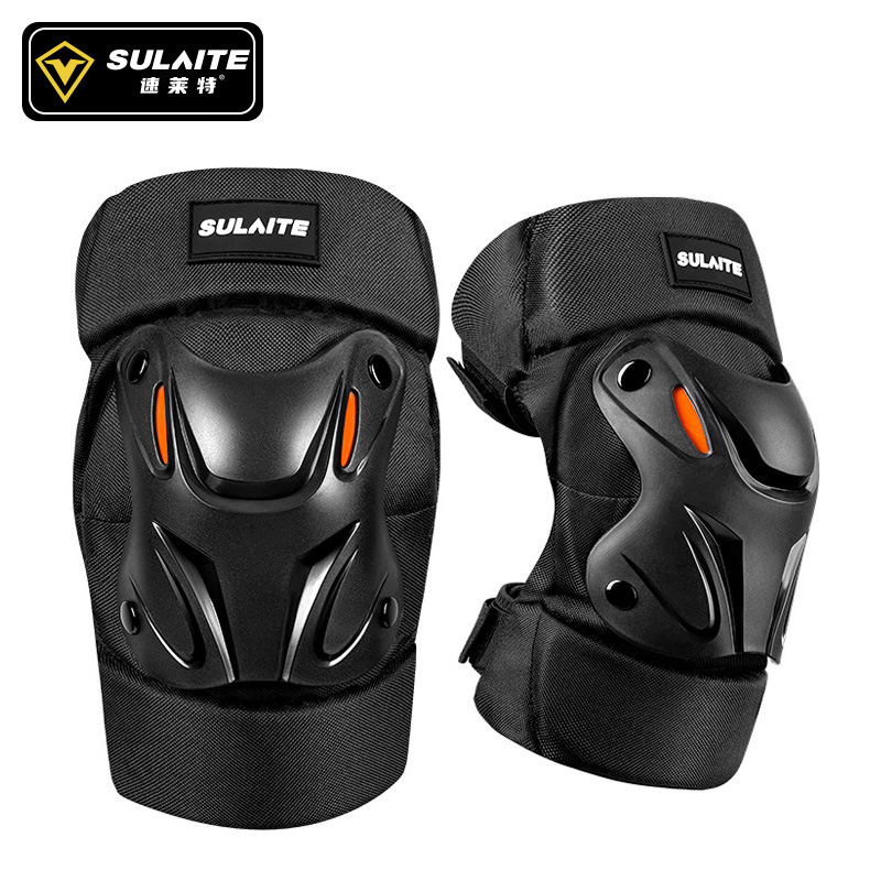 A pair of motorcycle knee pads - Mountain Biking Elbow Pads のレビューと価格