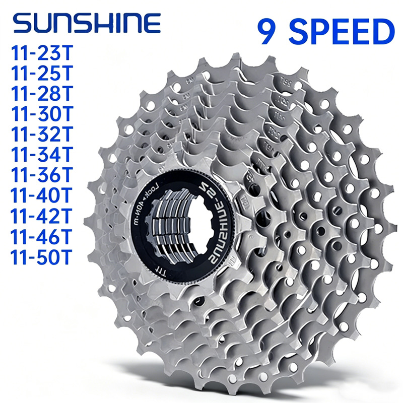 SUNSHINE 9 speed cassette 11 3 - Cassette 11 Speed のレビューと価格