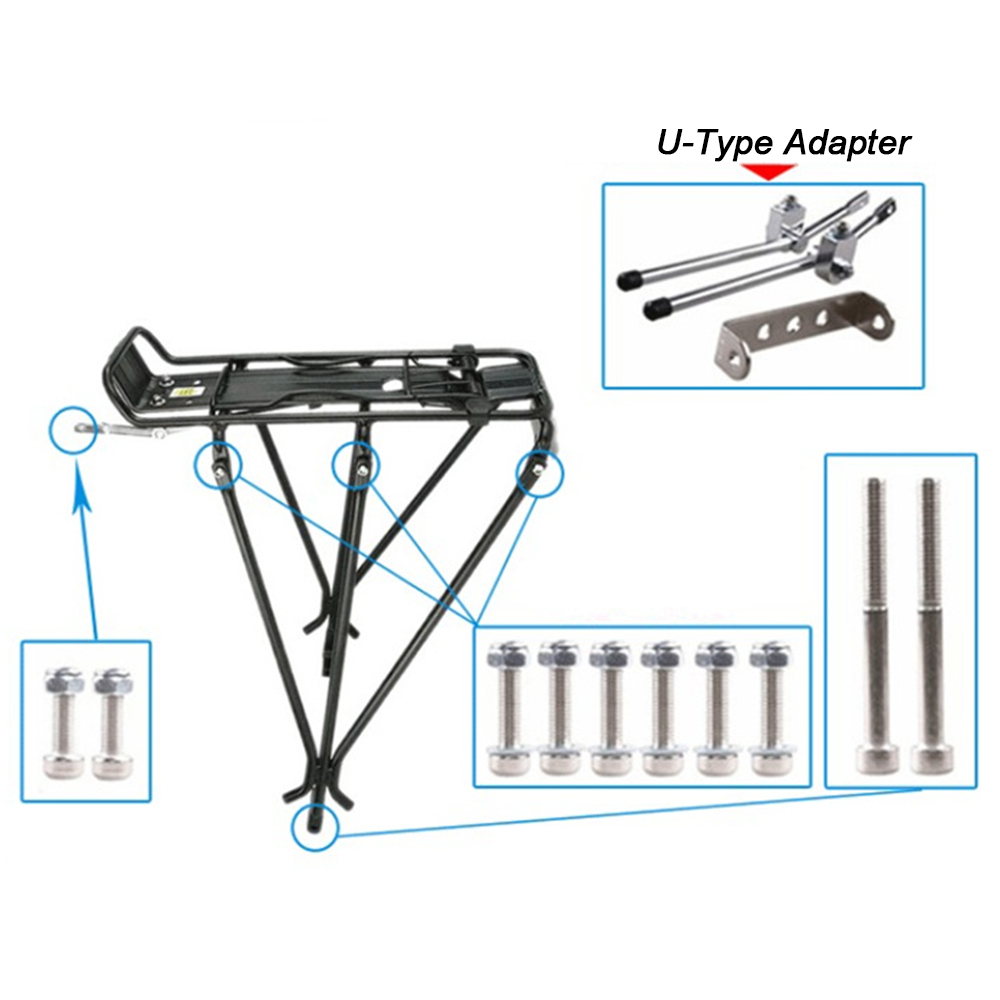 ZTTO Bicycle Rear Rack Mountai - Mountain Biking Fanny Pack のレビューと価格