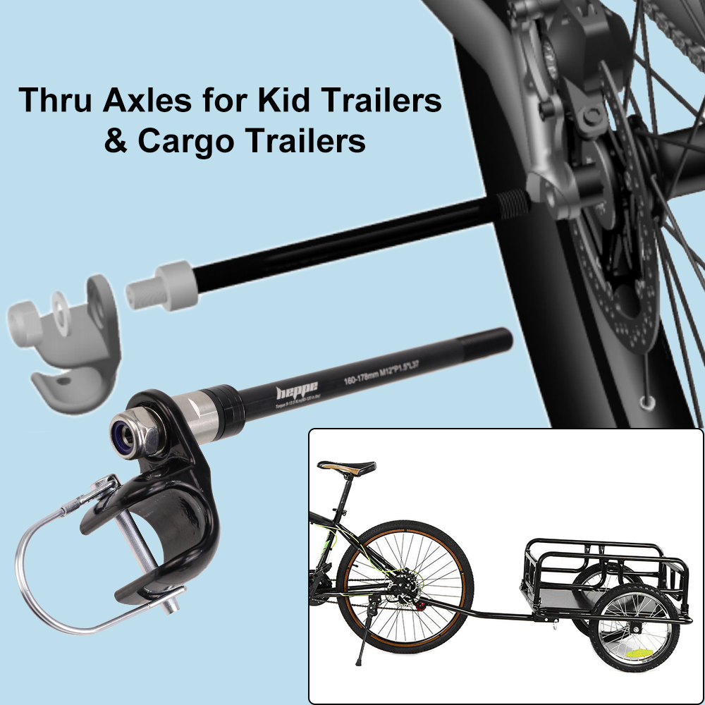 HEPPE Bicycle Trailer Thru Axl - Mountain Biking Kids のレビューと価格