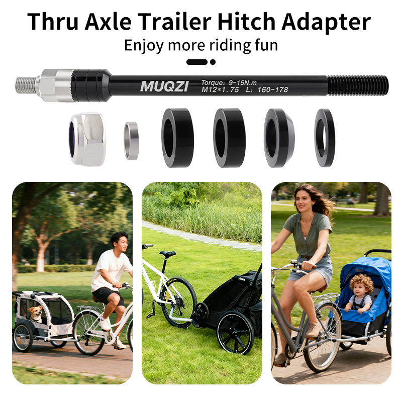 MUQZI Bicycle Trailer Hitch Ad - Mountain Biking Kids のレビューと価格