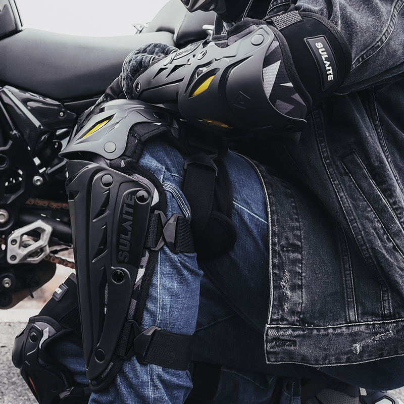 Motocross Knee Pads Moto Prote - Mountain Biking Elbow Pads のレビューと価格