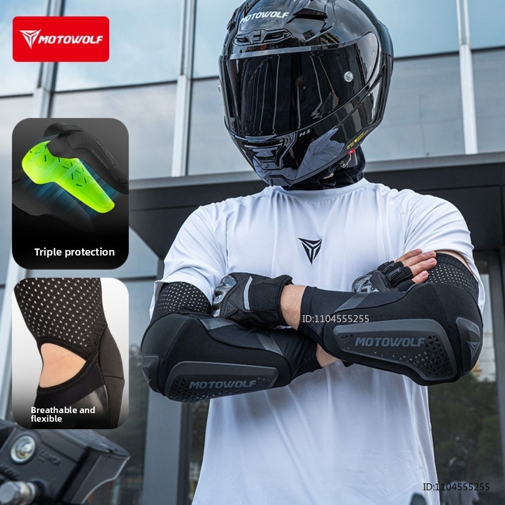 Motorcycle Elbow Pads Elastic  - Mountain Biking Elbow Pads のレビューと価格