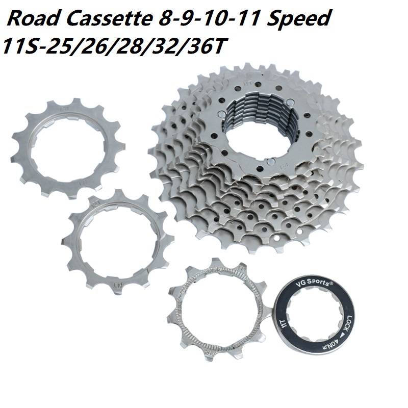 8 9 10 11 Speed Road Cassette  - Cassette 11 Speed のレビューと価格