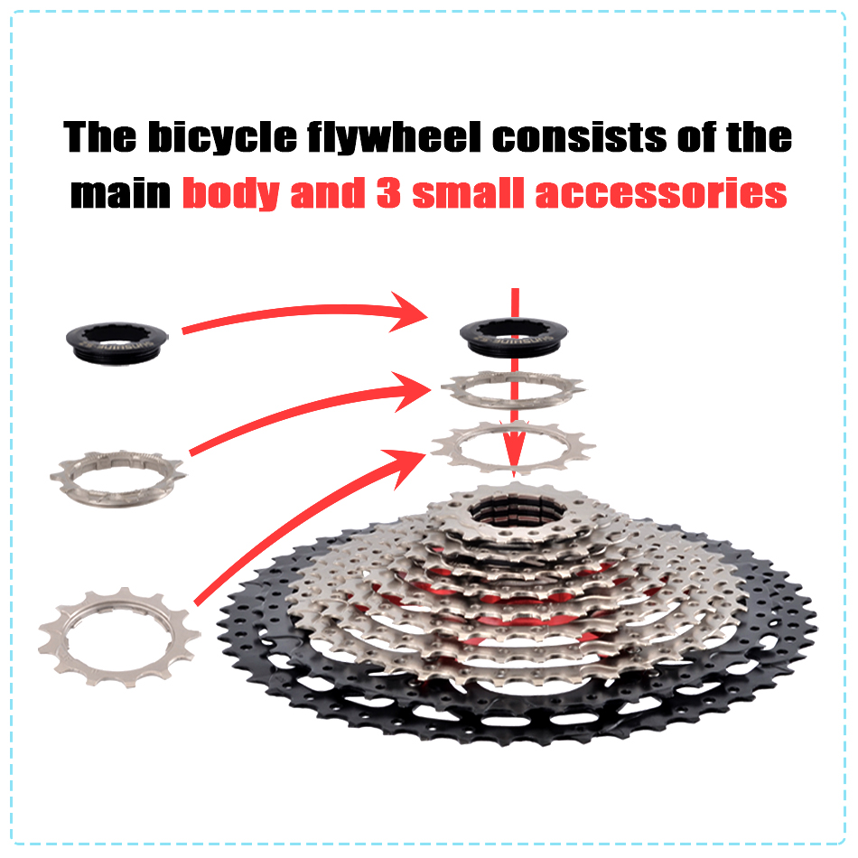 SUNSHINE Bicycle Cassette 8/9/ - Cassette 11 Speed のレビューと価格