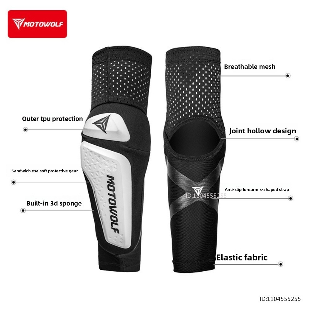 New Motorcycle Elbow Pads Elas - Mountain Biking Elbow Pads のレビューと価格