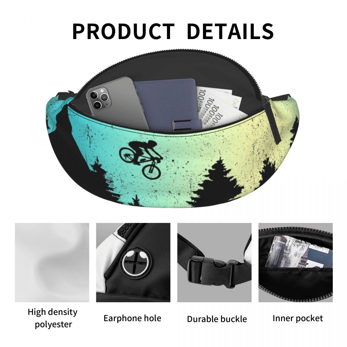 Custom Mtb Bike Track Downhill - Mountain Biking Fanny Pack のレビューと価格