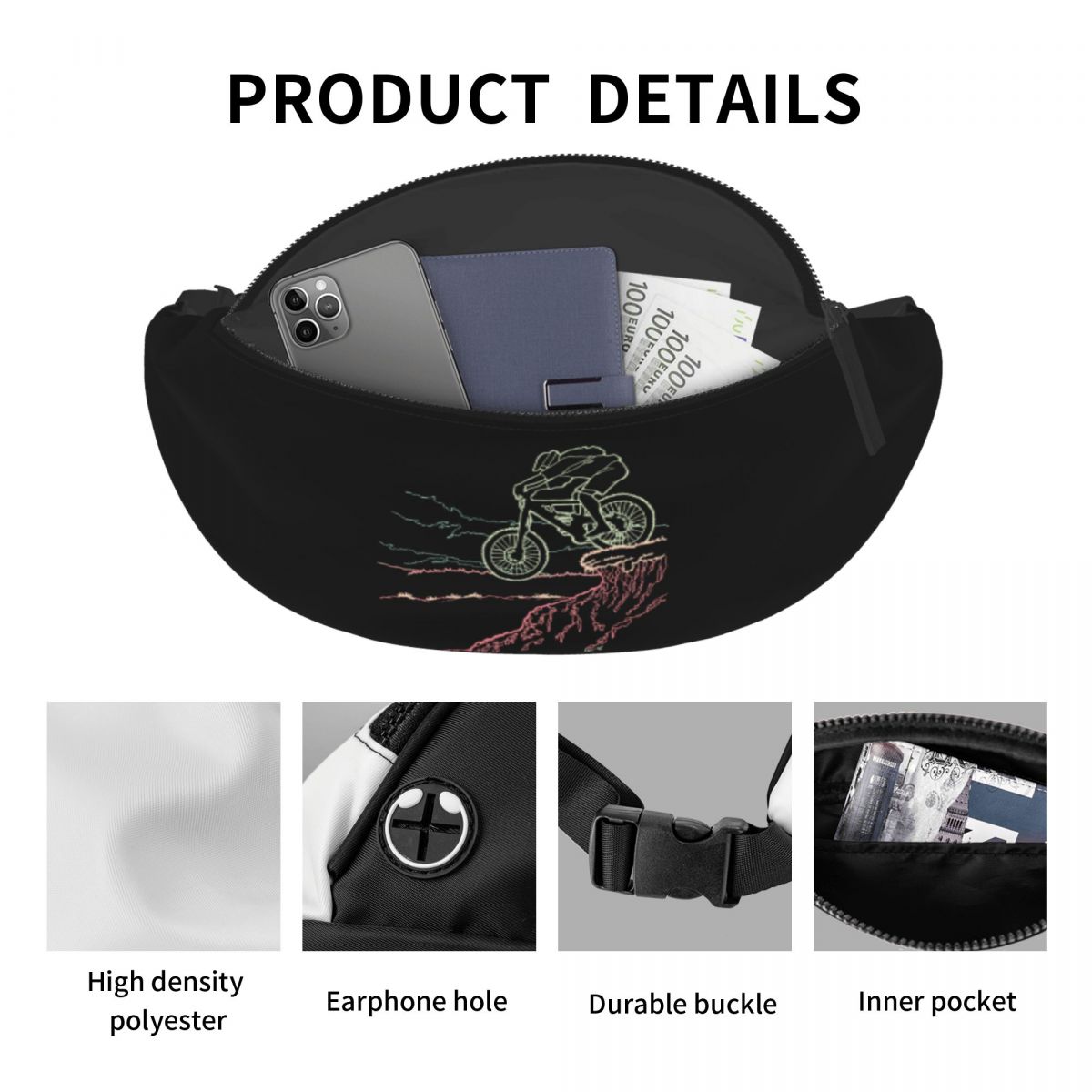 Custom Casual Mountain Biker F - Mountain Biking Fanny Pack のレビューと価格